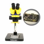 MECHANIC MC24S-B1 2-4X Binocular Stereo Microscope With Big Base Extension Holder Stereo Zoom Micros