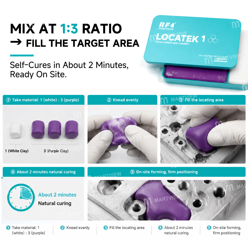 rf4 locatek1-diy-positioning-mold-putty-for-motherboard-pcb-soldering-repair-5