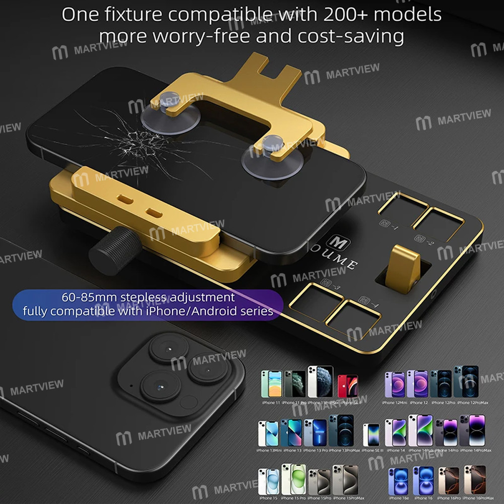 professional repair-fixture-for-separating-smartphone-screen-back-cover-with-side-support-brackets-4