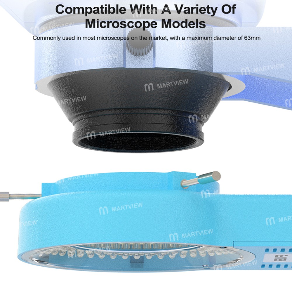 relife rl-033m-144-lamp-beads-high-brightness-adjustable-microscope-light-source-7