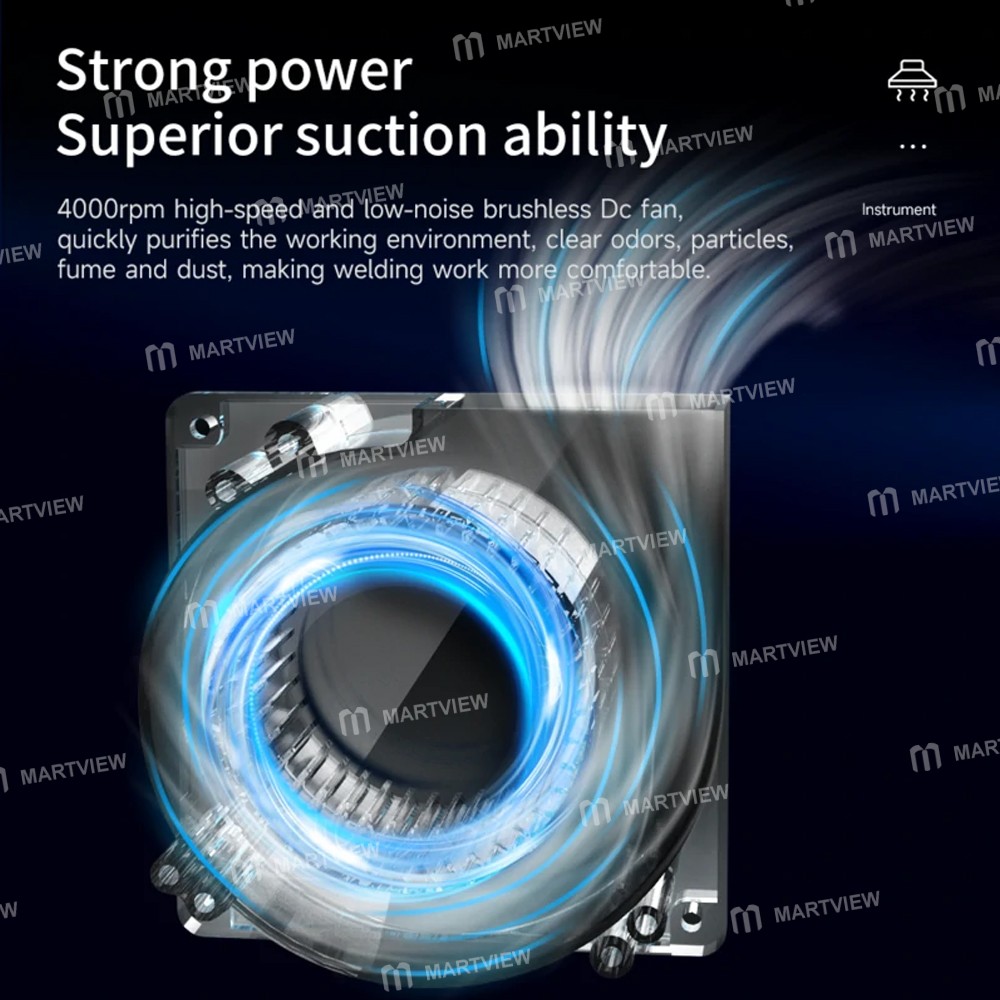 aixun es02-intelligent-fume-extractor-with-led-light-for-mobile-phone-pcb-welding-repair-5