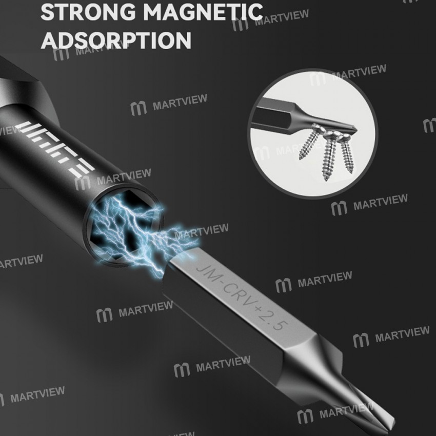 Jakemy 8180 47-in-1 CR-V Precision Magnetic Screwdriver Set for Mobile Phone Laptop Camera Repair