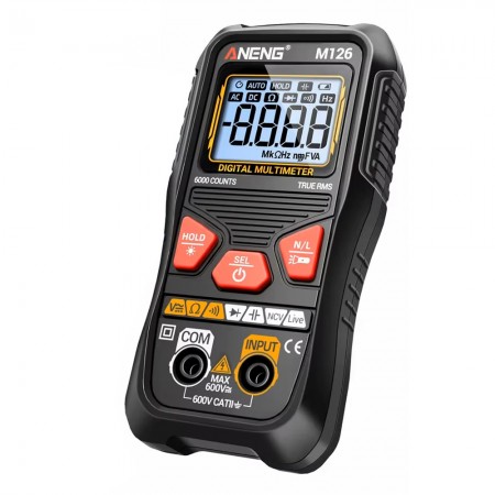 Aneng M126 High Precision Smart Digital Multimeter with NCV Measurement