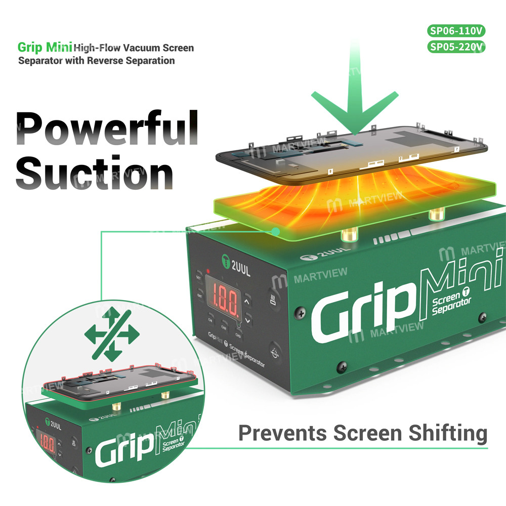 2uul sp05-sp06-grip-mini-high-flow-vacuum-screen-separator-with-reverse-separation-5