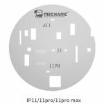 Mechanic UFO Series LCD Screen Protection Planting Tin Steel Stencil for iPhone 11 to 13 Pro Max