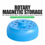 Relife RL-078 360° Rotate Multi-function 19-holes Large Capacity Screwdriver Storage Box