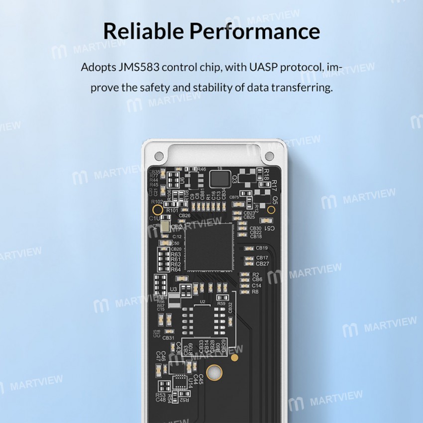 Orico PAM2-C3 Aluminum Alloy NVME M.2 SSD Enclosure