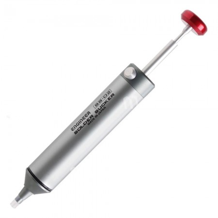 engineer ss-02-powerful-short-handle-one-handed-vacuum-solder-sucker-2