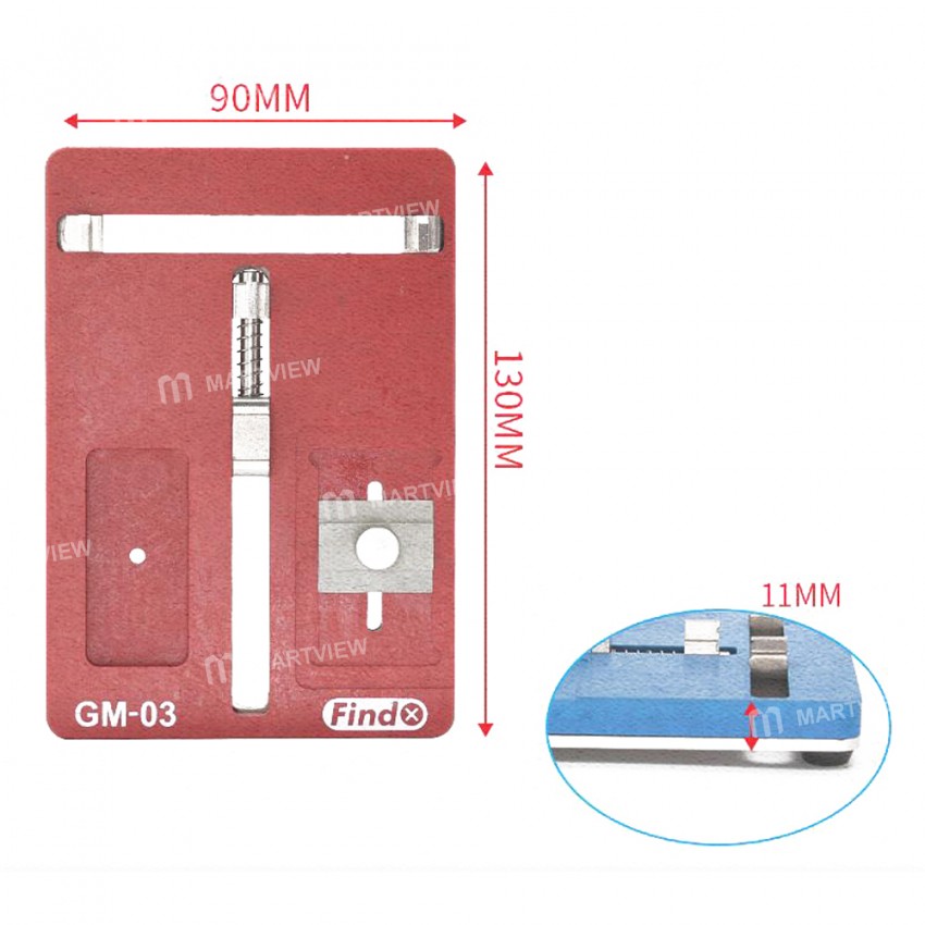 FindX GM-03 Multi-function Universal IC Chip Motherboard Universal Glue Removal Repair Fixture