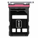 Replacement sim card tray for Huawei p40 pro silver frost