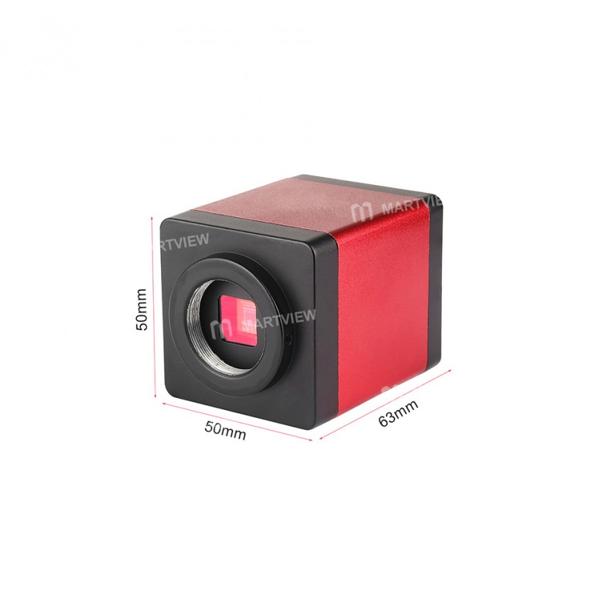 1.3MP HDMI VGA 30FPS Microscope Camera with Adjusting Bracket 130X C-mounting Lens LED Light