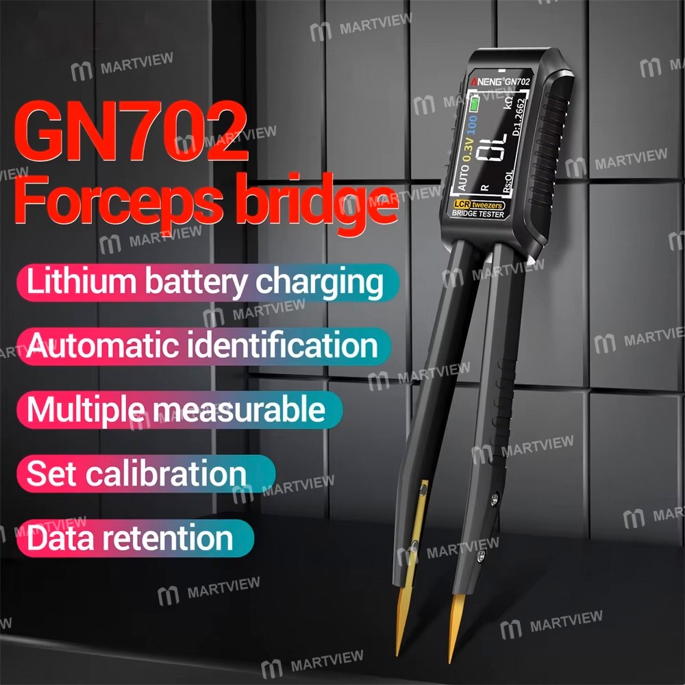 aneng gn702-rechargeable-lcr-smart-forceps-bridge-for-lcr-smd-esr-test-10