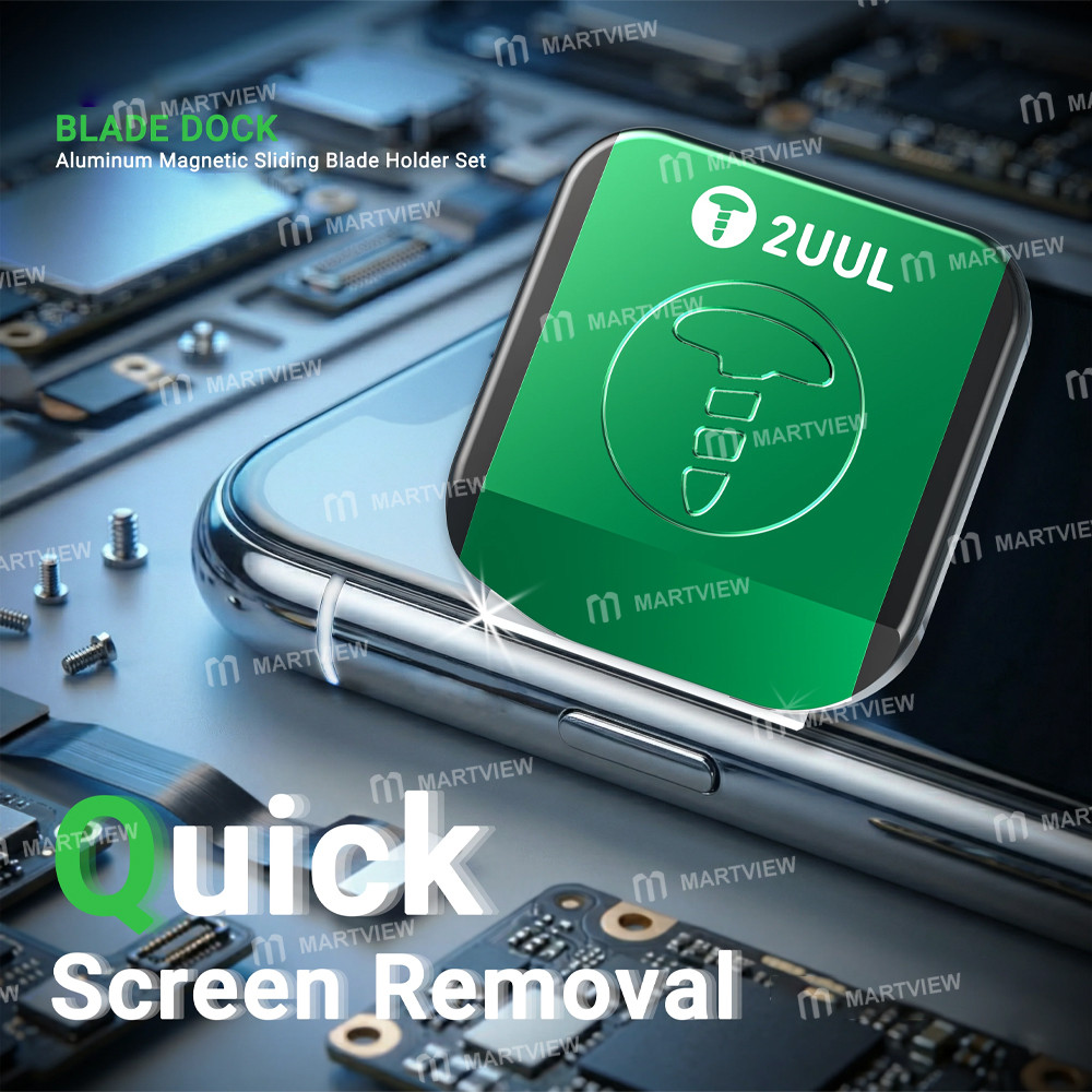 2uul bl05-blade-dock-aluminum-magnetic-sliding-blade-holder-set-4