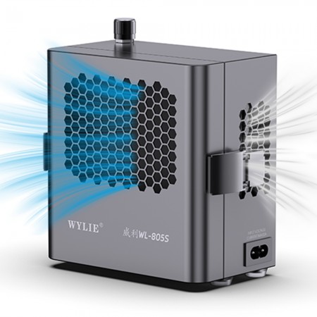 Wylie WL-805S High-speed Multiple Filtration Mini Smoke Absorber for PCB Soldering Repair