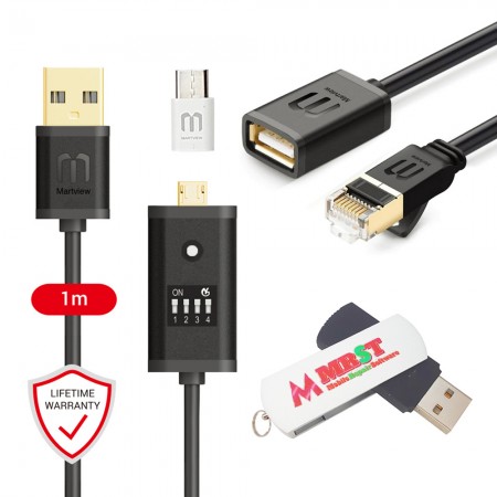 MRST Dongle Key Mobile Repairing Tools + Martview All Boot Cable