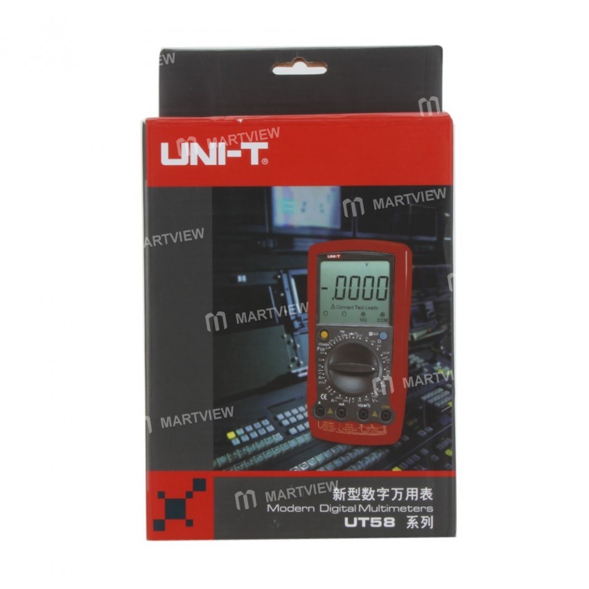 UNI-T UT58D AC / DC Digital LCR Multimeter With Large LCD and Wide Range Measurement