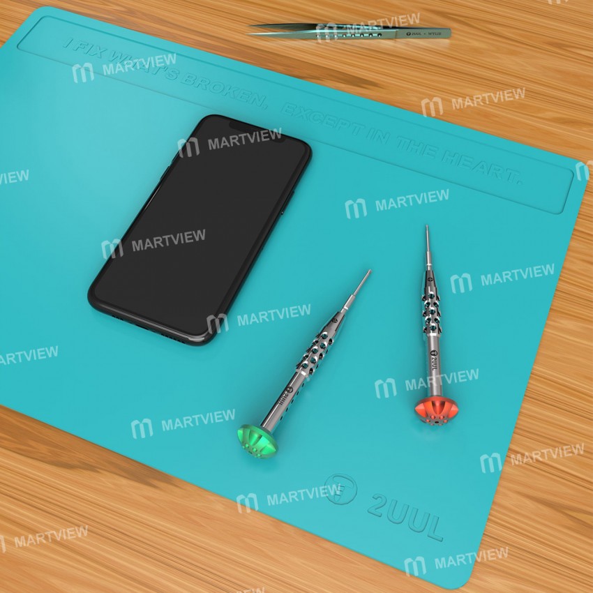 2UUL Heat Resisting Anti Dust Coating Silicone Pad
