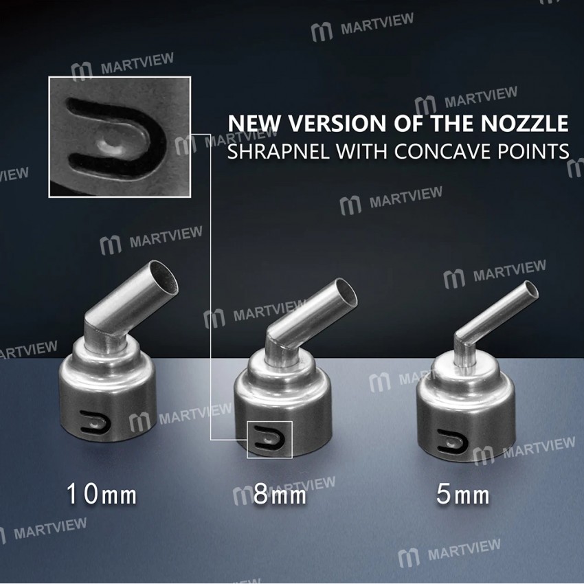 sugon 45-degree-curved-heat-nozzles-set-for-8650-8630-8610dx-pro-hot-air-soldering-station-7