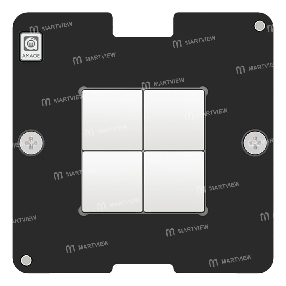 amaoe a2c43451-a2c44458-automotive-computer-driver-ic-chip-bga-reballing-stencil-platform-set-5