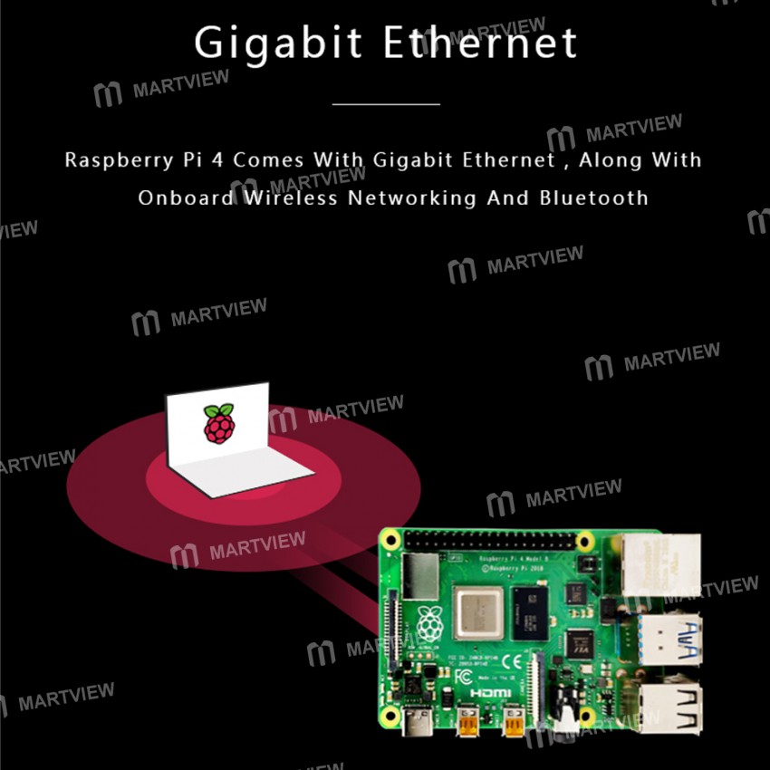official original-raspberry-pi-4-model-b-develop-main-control-board-14