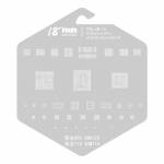 18 Kinds CPU BGA IC Reballing Stencil Kits for Xiaomi Phones