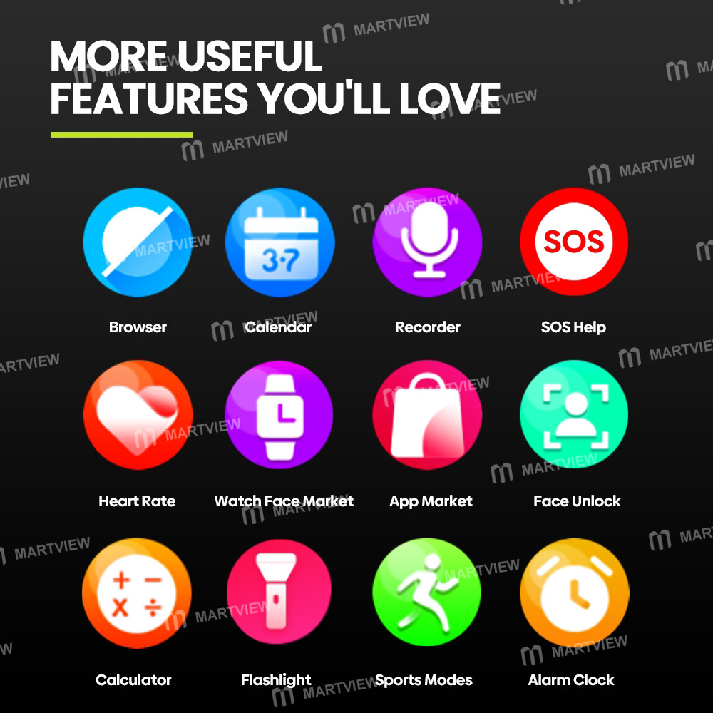 zeblaze thor-sq-smart-watch--213-inch-screen-4g-network-android-81-2gb16gb---black-12