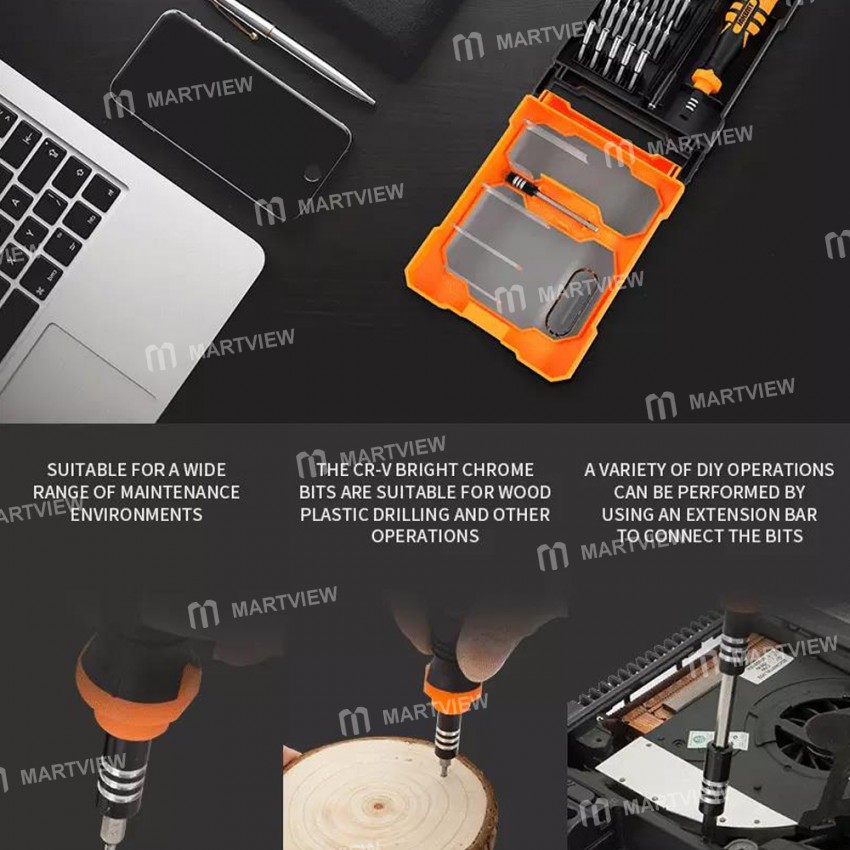 JAKEMY JM-8159 33-in-1 Portable Multifunction Precision Screwdriver Set