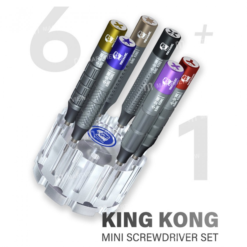 mechanic mini-king-kong-anti-slip-aluminum-alloy-precision-screwdriver-set-for-mobile-phone-repair-1