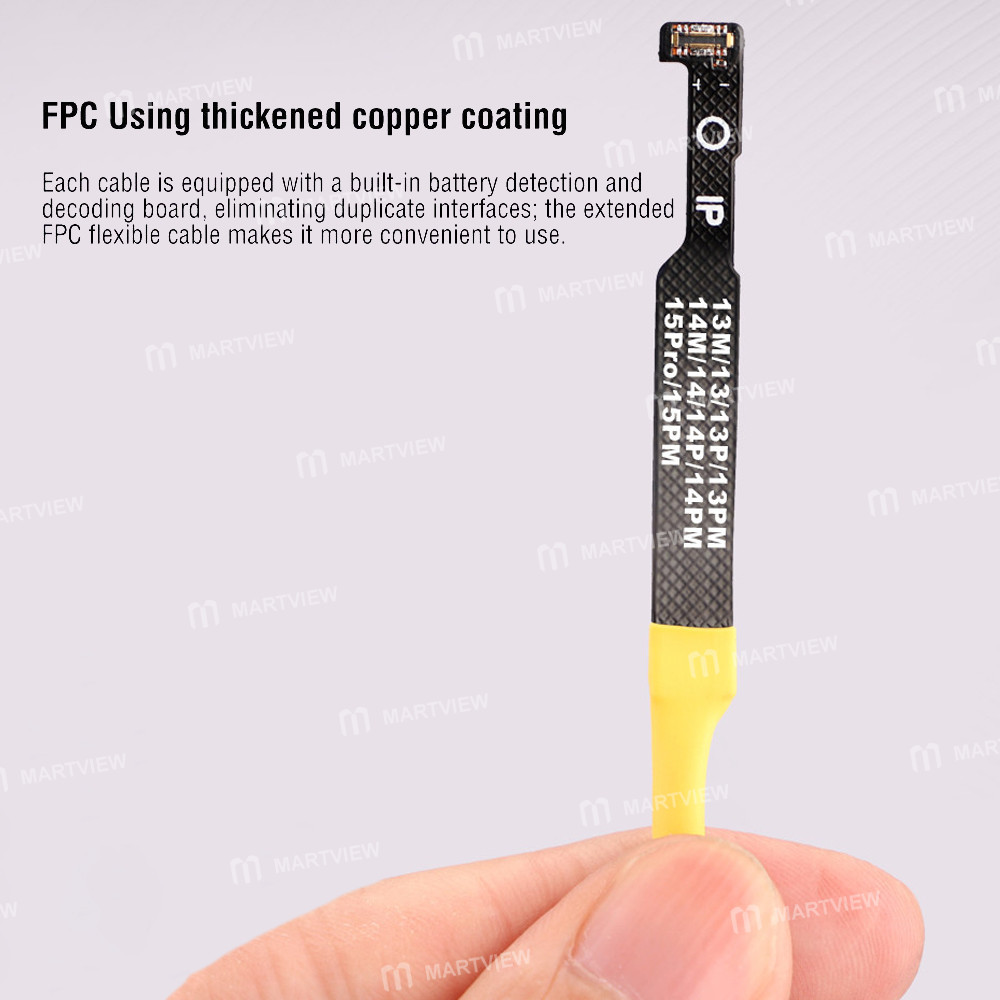 oss team-w116-3a-simple-power-on-boot-fpc-cable-for-iphone-8-to-17pro-max-8