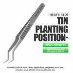 relife st-20-non-magnetic-stainless-steel-precision-chip-placement-tin-positioning-tweezers-4