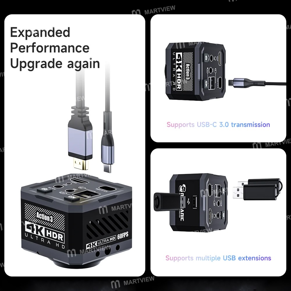 mechanic action3-hdmi-usb-output-high-definition-thermal-imaging-expansion-4k-hd-microscope-camera-6
