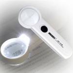 JAKEMY JM-Z19 8X Optical Magnifier with LED Lamp Beads Universal Electronics Maintenance Fix Repair