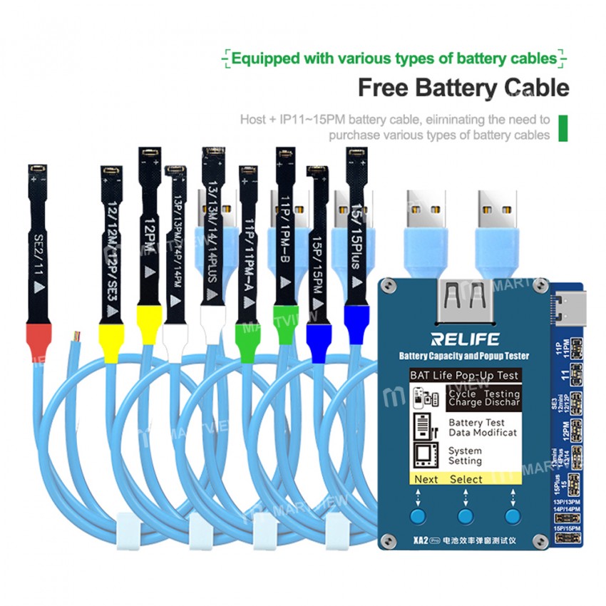 relife xa2-pro-cable-free-battery-efficiency-settings-automatically-repair-7
