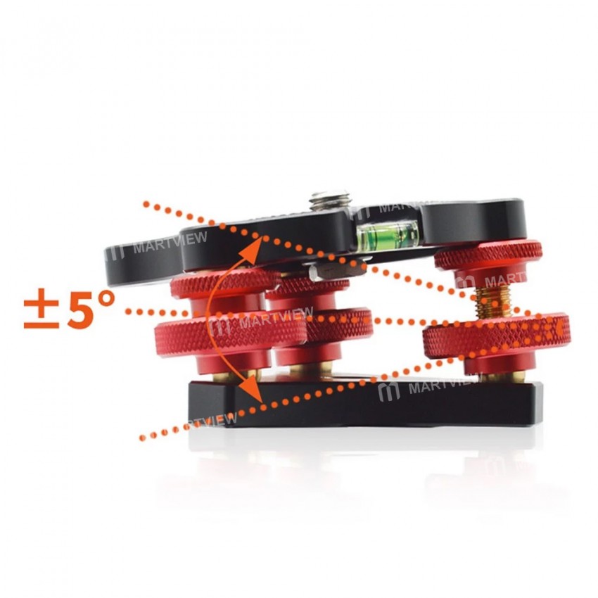 aluminum alloy-tripod-leveling-base-adjustable-tripod-head-8