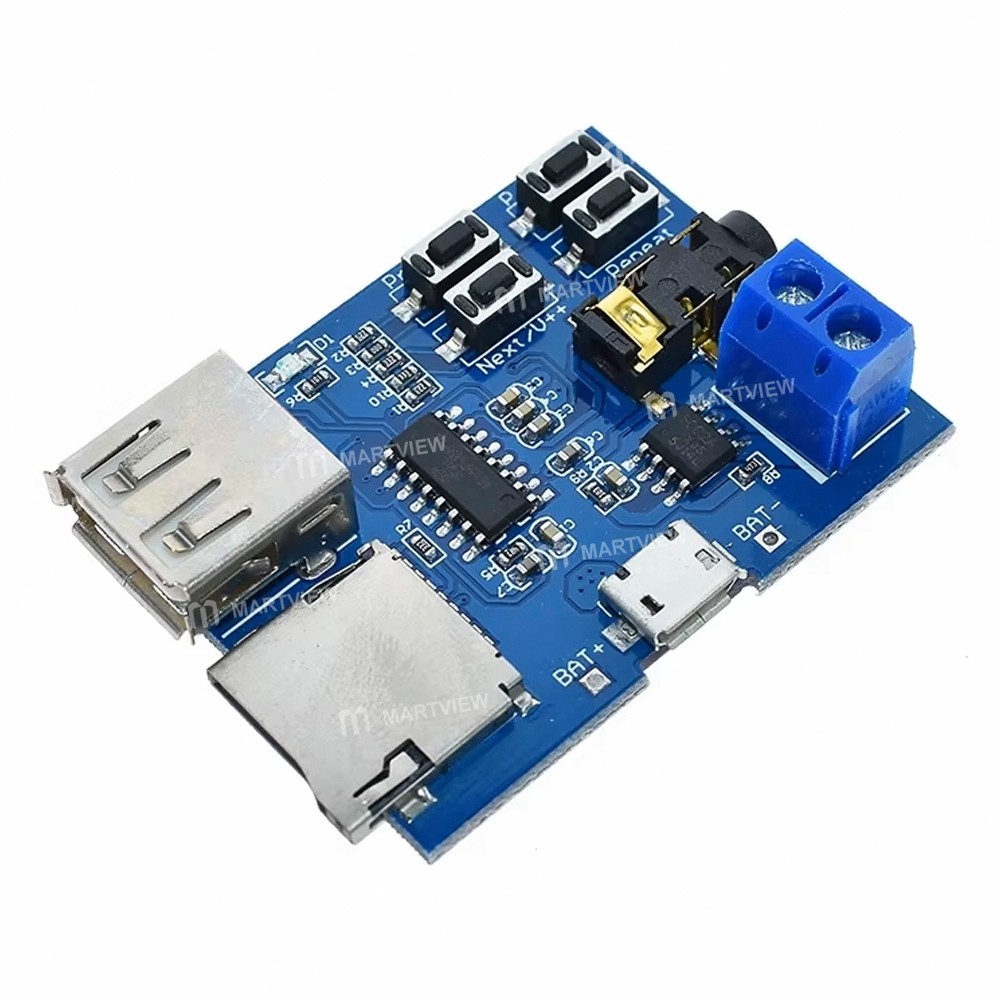 micro usb-interface-mp3-lossless-decoder-board-with-tf-card-and-u-disk-interface-6