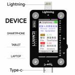 luowei lw-rt01-type-c-to-lightning-high-precision-digital-display-tail-insertion-tester-8