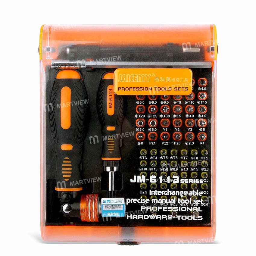 JAKEMY JM-6113 (72-in-1) Multi-purpose Precision Screwdriver Tools Kit