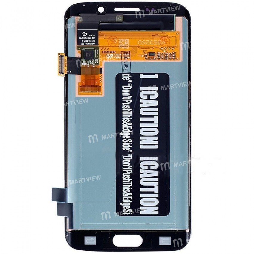 Replacement original LCD for samsung galaxy s6 edge digitizer assembly gold