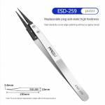 ppd replaceable-plug-esd-static-free-tweezers-for-mobile-phone-repair-9