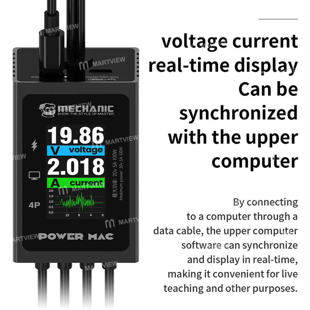 mechanic power-mac-computer-power-cable-for-laptop-repair-includes-usb-c-to-dc-adapter-set-4