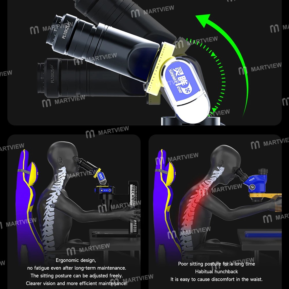 mechanic robot-smart-eye-7x-45x-foldable-rotatable-human-machine-integrated-microscope-8