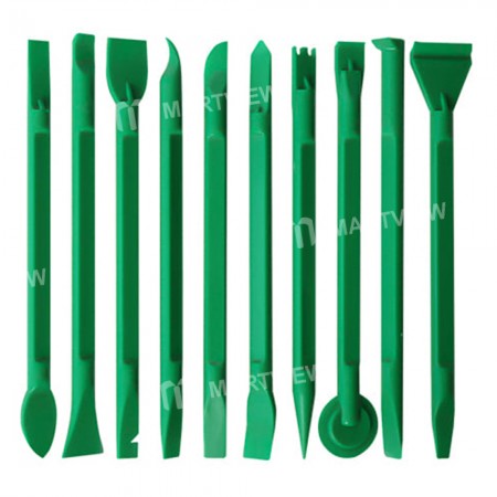 BST-041 10-in-1 Multipurpose Plastic Double Head Spudger Set for Digital Products Disassemble Repair