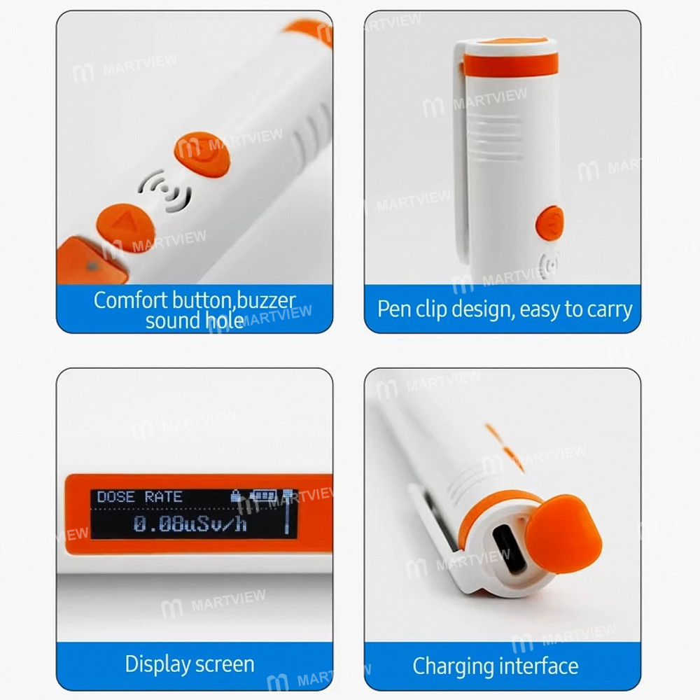 hfs p3-personal-pen-style-rechargeable-nuclear-radiation-detector-with-alarm-function-5