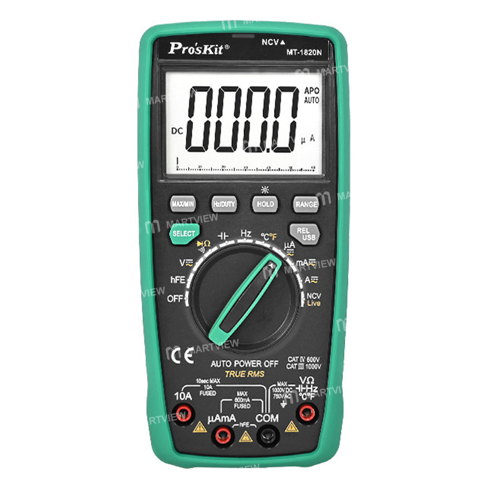 proskit mt-1820n-online-version-digital-display-multi-function-anti-burning-multimeter-with-usb-conn