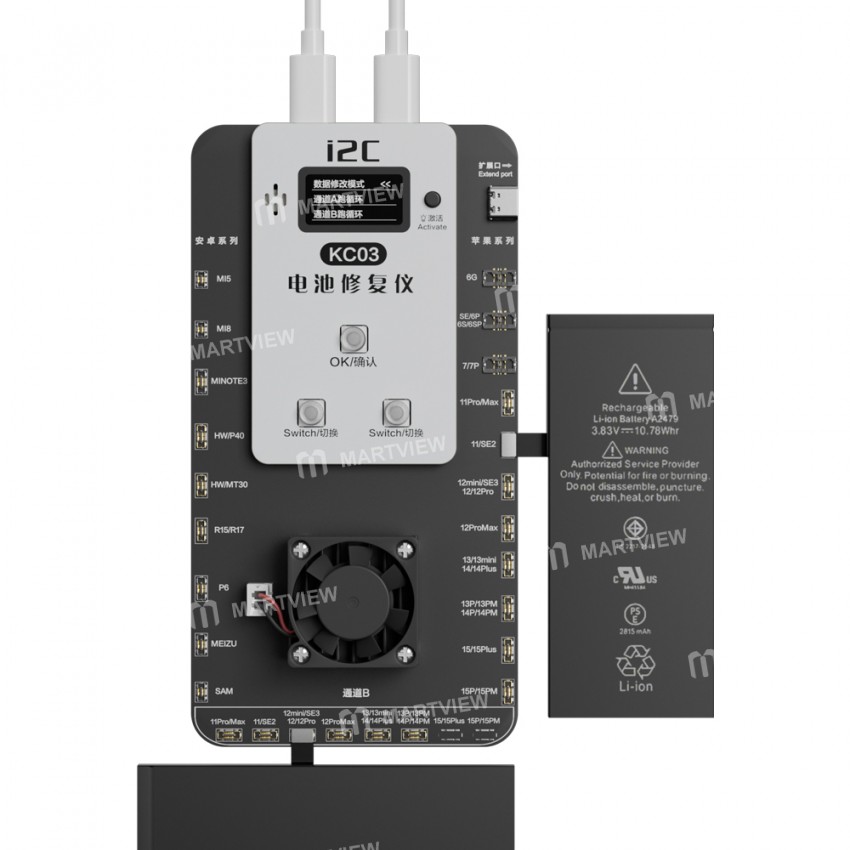 i2c kc03-multi-function-battery-activation-detection-repair-device-4