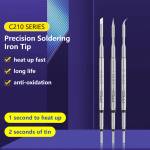 PPD C210 / C245 Universal Lead-free Soldering Iron Tips Compatible JBC Soldering Station