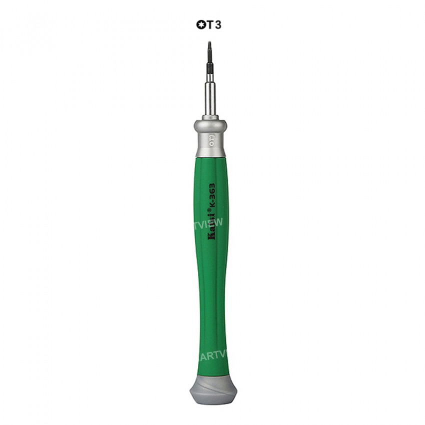 Kaisi K-363 Anti-Slip S2 Steel Precision Magnetic Screwdriver Set for Mobile Phone Repair