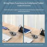 Orico H7U-U3 7 Ports High-Speed Transparent HUB USB3.0 Splitter