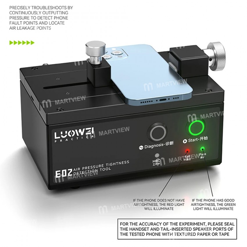 luowei lw-e02-mobile-phone-airtightness-electric-tester-11