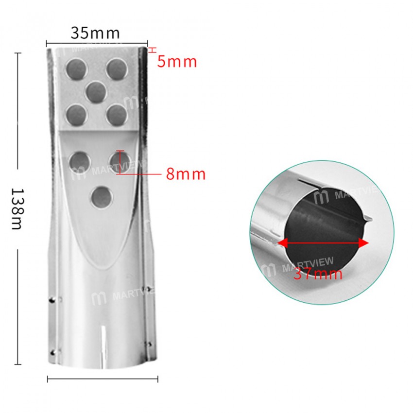 Universal 37mm Inside Diameter Heat Gun Nozzle for Handheld Heat Gun